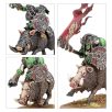Orc And Goblin Tribes: Orc Boar Boyz Mob