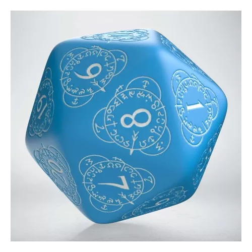 D20 Level Counter Blue & white Die (1)