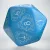 D20 Level Counter Blue & white Die (1)