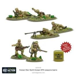 Korean War: North Korean KPA Weapons Teams