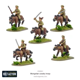   Mongolian Cavalry Troop (usable for Soviet and Japanese Cavalry too) LOW STOCK!!!!