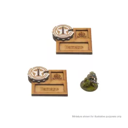 Bolt Action MDF Vehicle Pin Markers- USA