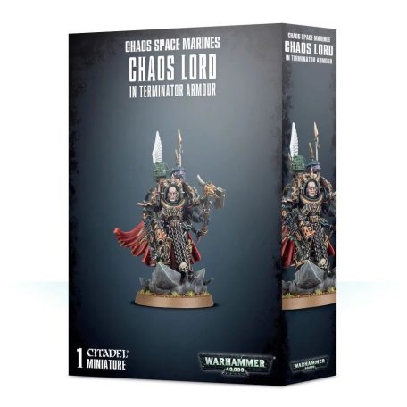 Chaos Space Marines Lord / Sorcerer Lord in Terminator Armour