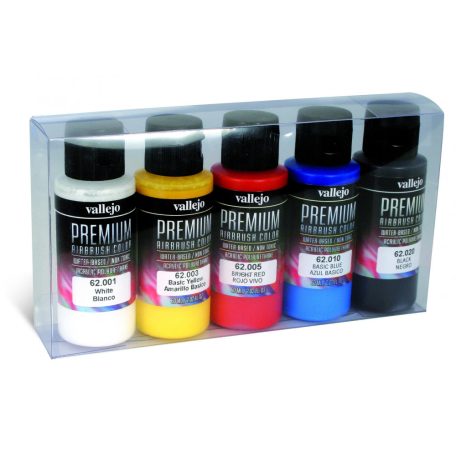 62101 Premium Color - Premium Basic Opaque Color Paint set