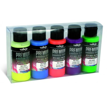 62102 Premium Color - Premium Fluo Color Paint set