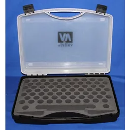   70098 Model Color - Plastic carrying case with inlay of 80 spaces for 17ml bottles