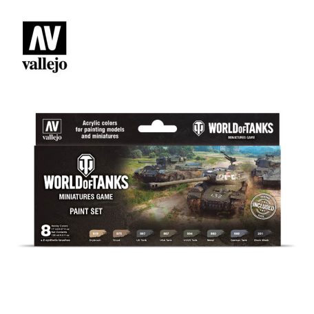 Model Color - World of Tanks Paint Set