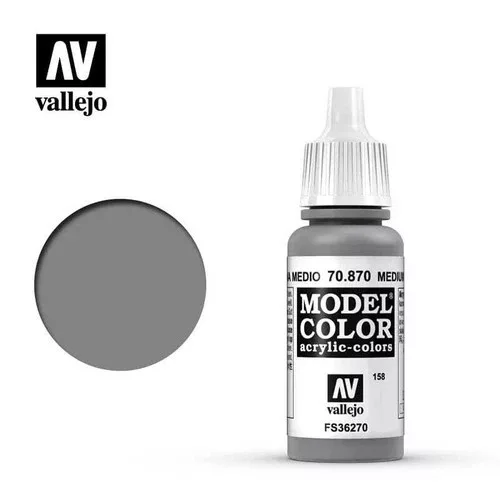 Model Color - Medium Sea Grey