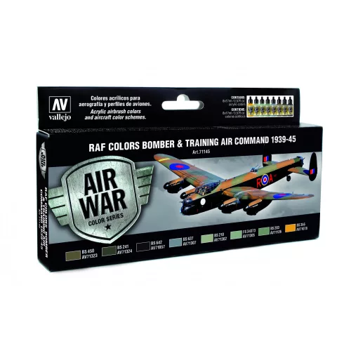 71145 Model Air - Bomber Air Command & Training Air Command 1939-45 Paint set