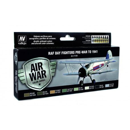 71149 Model Air - Day Fighters Pre-War To 1941 Paint set