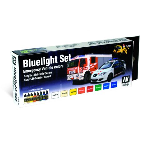 71154 Model Air - Bluelight Set Paint set