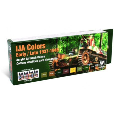 71160 Model Air - IJA Colors Early/Late Paint set