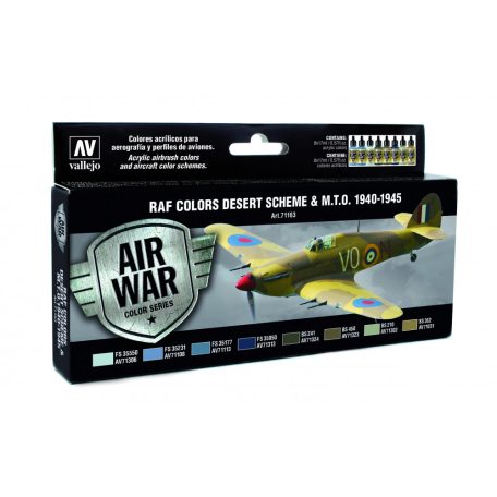 71163 Model Air - WWII RAF Desert Paint set