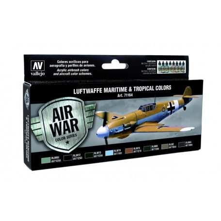 71164 Model Air - Luftwaffe Maritime And Tropical Colors Paint set