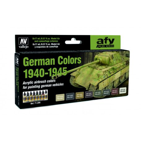 71206 Model Air - German WWII Colors 1940-1945 Paint set