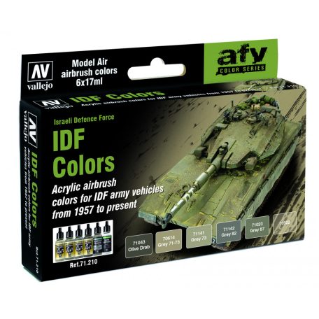 71210 Model Air - IDF Colors Paint set