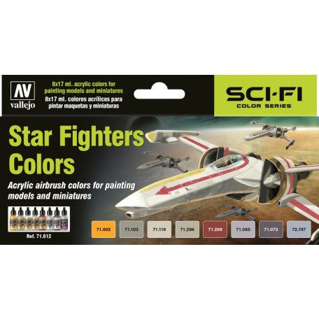 71612 Model Air - Star Fighters Colors Paint set