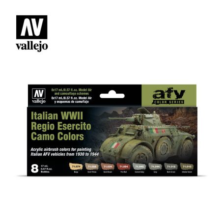 Model Air - Italian WWII Regio Esercito Camo Colors Paint Set