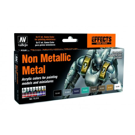 72212 Game Color - Non Metallic Metal Paint set