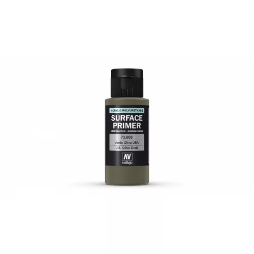 73608 Surface Primer - U.S. Olive Drab 60 ml.