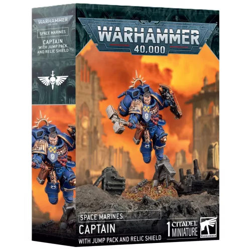 CAPTAIN WITH JUMP PACK AND RELIC SHIELD