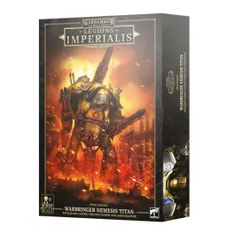   Legions Imperialis: Warbringer Nemesis Titan with Quake Cannon, Volcano Cannon, and Laser Blaster