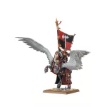 Kingdom of Bretonnia: Battle Standard On Royal Pegasus