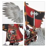 Kingdom of Bretonnia: Battle Standard On Royal Pegasus