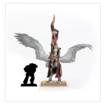 Kingdom of Bretonnia: Battle Standard On Royal Pegasus