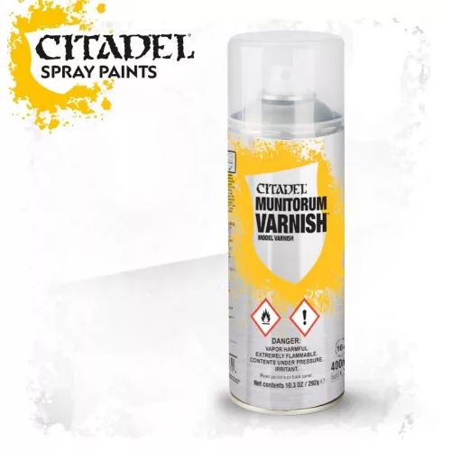 Munitorum Varnish Spray 400ml