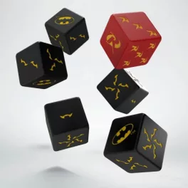 Batman Miniature Game - D6 Batman Dice Set (6)