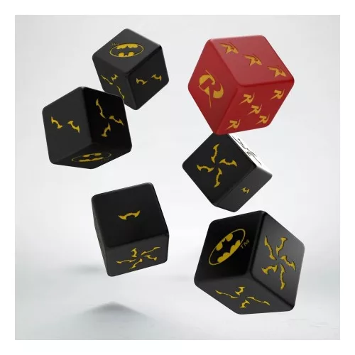 Batman Miniature Game - D6 Batman Dice Set (6)