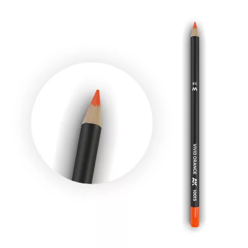 Weathering pencils - Watercolor Pencil Vivid Orange 