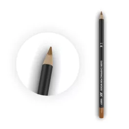   Weathering pencils - Watercolor Pencil Dark Chipping for wood 