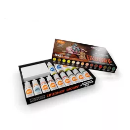 Paint Set - Wargame Starter Set - Crusher Dwarf