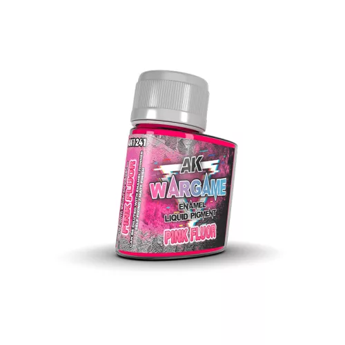 Enamel Liquid Pigments - Pink Fluor