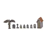 Wargame - Cemetery Accesories Wargame Set (Resin 30-35mm)