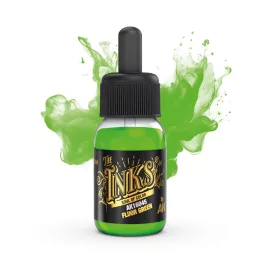 Fluor Green – akril modellfesték (ink)
