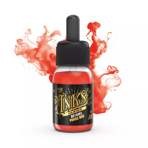 Forge Red – akril modellfesték (ink)