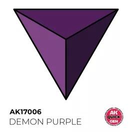 DEMON PURPLE  AKRILFESTÉK 18 ml – gyorsfestés egy lépésben