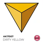 DIRTY YELLOW  AKRILFESTÉK 18 ml – gyorsfestés egy lépésben