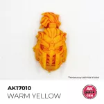 WARM YELLOW  AKRILFESTÉK 18 ml – gyorsfestés egy lépésben