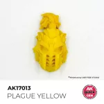 PLAGUE YELLOW  AKRILFESTÉK 18 ml – gyorsfestés egy lépésben