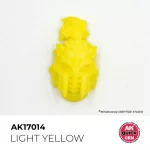 LIGHT YELLOW  AKRILFESTÉK 18 ml – gyorsfestés egy lépésben