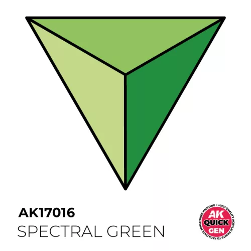 SPECTRAL GREEN  AKRILFESTÉK 18 ml – gyorsfestés egy lépésben