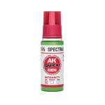 SPECTRAL GREEN  AKRILFESTÉK 18 ml – gyorsfestés egy lépésben