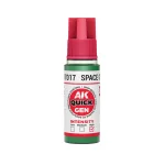 SPACE GREEN  AKRILFESTÉK 18 ml – gyorsfestés egy lépésben
