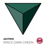 SPACE DARK GREEN  AKRILFESTÉK 18 ml – gyorsfestés egy lépésben