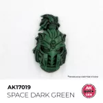 SPACE DARK GREEN  AKRILFESTÉK 18 ml – gyorsfestés egy lépésben