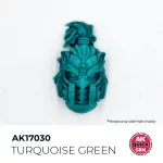 TURQUOISE GREEN  AKRILFESTÉK 18 ml – gyorsfestés egy lépésben